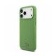 Žalias dėklas Apple iPhone 18 Pro Max telefonui "Lacoste PVC Iconic Petit Pique Metal Logo MagSafe Case"