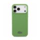 Žalias dėklas Apple iPhone 18 Pro Max telefonui "Lacoste PVC Iconic Petit Pique Metal Logo MagSafe Case"