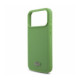 Žalias dėklas Apple iPhone 18 Pro Max telefonui "Lacoste PVC Iconic Petit Pique Metal Logo MagSafe Case"