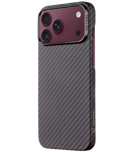 Juodas dėklas Apple iPhone 18 Pro Max telefonui "Tactical MagForce Aramid Cover"