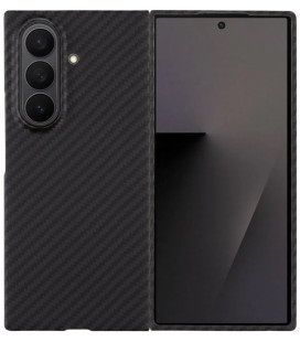 Juodas dėklas Samsung Galaxy Z Fold 8 Ultra telefonui "Tactical MagForce Aramid Cover"