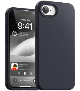 Mėlynas dėklas Apple iPhone 16e / 17e telefonui "Mercury Pure Magsafe Silicon Case"