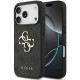 Pilkas dėklas Apple iPhone 18 Pro telefonui "Guess PU 4G Metal Logo Case"