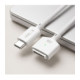 Baltas USB-C - Magsafe 3 140W 300cm laidas "Tech-Protect MMC01 Ultraboost Magnetic Macbook Cable"