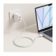Baltas USB-C - Magsafe 3 140W 300cm laidas "Tech-Protect MMC01 Ultraboost Magnetic Macbook Cable"