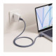 Mėlynas USB-C - Magsafe 3 140W 300cm laidas "Tech-Protect MMC01 Ultraboost Magnetic Macbook Cable"