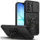 Juodas dėklas Samsung Galaxy A17 / A18 / A26 4G / 5G telefonui "Tech-Protect Camshield Pro"