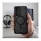 Matinis juodas dėklas Samsung Galaxy A17 / A18 / A26 4G / 5G telefonui "Tech-Protect Rugged Shield"