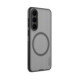 Juodas / skaidrus dėklas Samsung Galaxy S26 FE telefonui "Nillkin Super Frosted PRO Magnetic Back Cover"