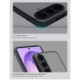 Juodas / skaidrus dėklas Samsung Galaxy S26 FE telefonui "Nillkin Super Frosted PRO Magnetic Back Cover"