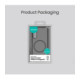 Juodas / skaidrus dėklas Samsung Galaxy S26 FE telefonui "Nillkin Super Frosted PRO Magnetic Back Cover"