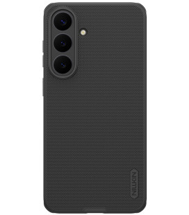 Juodas dėklas Samsung Galaxy S26 FE telefonui "Nillkin Super Frosted PRO Magnetic Back Cover"