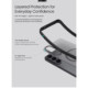 Juodas dėklas Samsung Galaxy S26 FE telefonui "Nillkin Super Frosted PRO Magnetic Back Cover"