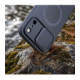 Mėlynas dėklas Apple iPhone 17 Pro / 18 Pro telefonui "Tech-Protect Kevlar Aura Magsafe"