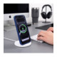 Mėlynas / skaidrus dėklas + stikliukai Apple iPhone 17 Pro / 18 Pro telefonui "Tech-Protect MagOne Magsafe CC"