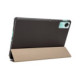 Juodas atverčiamas dėklas Xiaomi Redmi Pad SE 11 planšetei "Tactical Book Tri Fold Case"