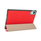 Raudonas atverčiamas dėklas Xiaomi Redmi Pad SE 11 planšetei "Tactical Book Tri Fold Case"