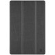 Juodas atverčiamas dėklas Samsung Galaxy Tab S9 / S9 FE / S10 FE / S10 Lite planšetei "Tactical Book Tri Fold Case"