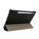 Juodas atverčiamas dėklas Samsung Galaxy Tab S9 / S9 FE / S10 FE / S10 Lite planšetei "Tactical Book Tri Fold Case"