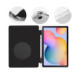 Juodas atverčiamas dėklas Samsung Galaxy Tab S6 Lite 2020 / 2022 / 2024 planšetei "OBAL:ME MistyTab Case"