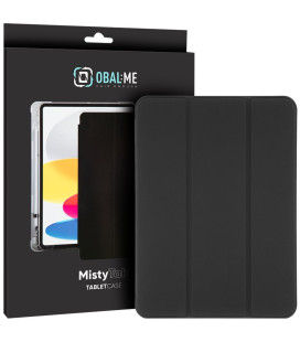 Juodas atverčiamas dėklas Samsung Galaxy Tab S6 Lite 2020 / 2022 / 2024 planšetei "OBAL:ME MistyTab Case"