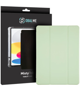 Šviesiai žalias atverčiamas dėklas Samsung Galaxy Tab A11 Plus planšetei "OBAL:ME MistyTab Case"