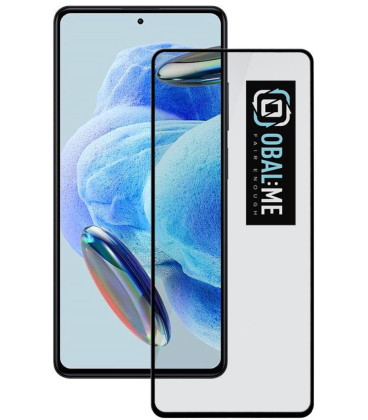 Apsauginis grūdintas stiklas Xiaomi Redmi Note 12 4G / 5G telefonui "OBAL:ME 5D Glass Screen Protector"