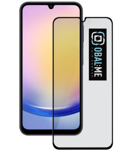 Apsauginis grūdintas stiklas Samsung Galaxy A25 5G telefonui "OBAL:ME 5D Glass Screen Protector"