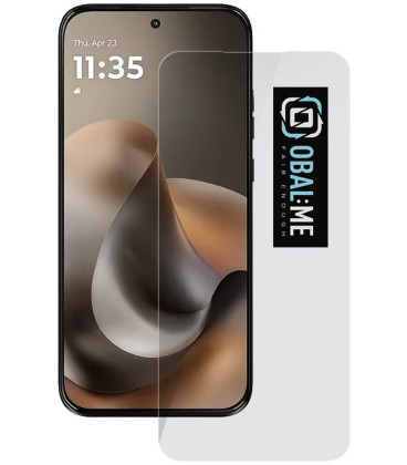 Apsauginis grūdintas stiklas Motorola G77 telefonui "OBAL:ME 2.5D Glass"