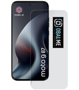 Apsauginis grūdintas stiklas Motorola G87 telefonui "OBAL:ME 2.5D Glass"