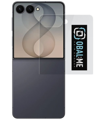 Apsauginis grūdintas stiklas Samsung Galaxy Z Flip 8 telefonui "OBAL:ME 2.5D Glass"