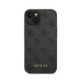 Pilkas dėklas Apple iPhone 14 telefonui "Guess 4G Case"