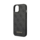 Pilkas dėklas Apple iPhone 14 telefonui "Guess 4G Case"