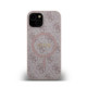 Rožinis dėklas Apple iPhone 14 telefonui "Guess PU Leather 4G Colored Ring MagSafe Case"