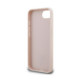 Rožinis dėklas Apple iPhone 16E / 17E telefonui "Guess PU Leather 4G Colored Ring MagSafe Case"