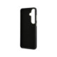 Juodas dėklas Samsung Galaxy S26 Plus telefonui "Guess PU Grained 4G Resin Metal Logo Case"