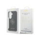 Juodas dėklas Samsung Galaxy S26 Plus telefonui "Guess PU Grained 4G Resin Metal Logo Case"