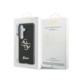 Juodas dėklas Samsung Galaxy S26 telefonui "Guess IML 4G Script Metal Logo Case"