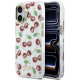Dėklas Apple iPhone 17 telefonui "Guess IML Glitter Cherry MagSafe Case"