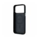 Juodas dėklas Apple iPhone 18 Pro telefonui "Guess PU 4G Ring Stand MagSafe Case"