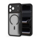 Matinis juodas / raudonas dėklas Apple iPhone 17 Pro / 18 Pro telefonui "Tech-Protect MagCam Magsafe"