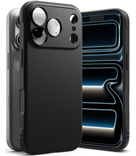 Juodas dėklas Apple iPhone 17 Pro Max / 18 Pro Max telefonui "Ringke Onyx"