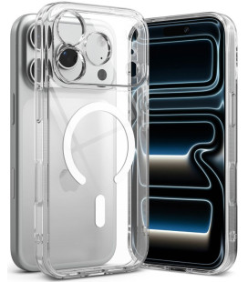Skaidrus dėklas Apple iPhone 17 Pro / 18 Pro telefonui "Ringke Fusion Magnetic Magsafe"