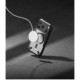 Juodas / skaidrus dėklas Apple iPhone 17 Pro / 18 Pro telefonui "Ringke Fusion X Magnetic Magsafe"