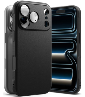 Juodas dėklas Apple iPhone 17 Pro / 18 Pro telefonui "Ringke Onyx"