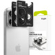 Juoda kameros apsauga Apple iPhone 18 Pro / 18 Pro Max telefonui "Ringke Camera Frame Protector 2-Pack"