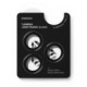 Juoda kameros apsauga Apple iPhone 18 Pro / 18 Pro Max telefonui "Ringke Camera Frame Protector 2-Pack"