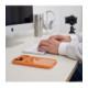 Oranžinis / skaidrus dėklas + stikliukai Apple iPhone 17 Pro / 18 Pro telefonui "Tech-Protect MagOne Magsafe CC"