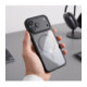 Juodas / skaidrus dėklas + stikliukai Apple iPhone 17 Pro Max / 18 Pro Max telefonui "Tech-Protect MagOne Magsafe CC"