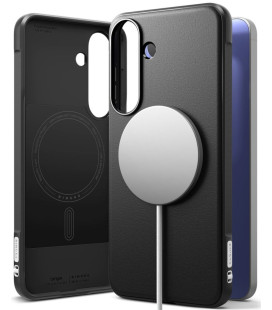 Juodas dėklas Samsung Galaxy S26 FE telefonui "Ringke Onyx Magnetic Magsafe"